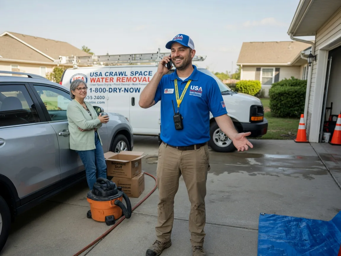 Crawl Space Water Removal Likely, CA FAQs